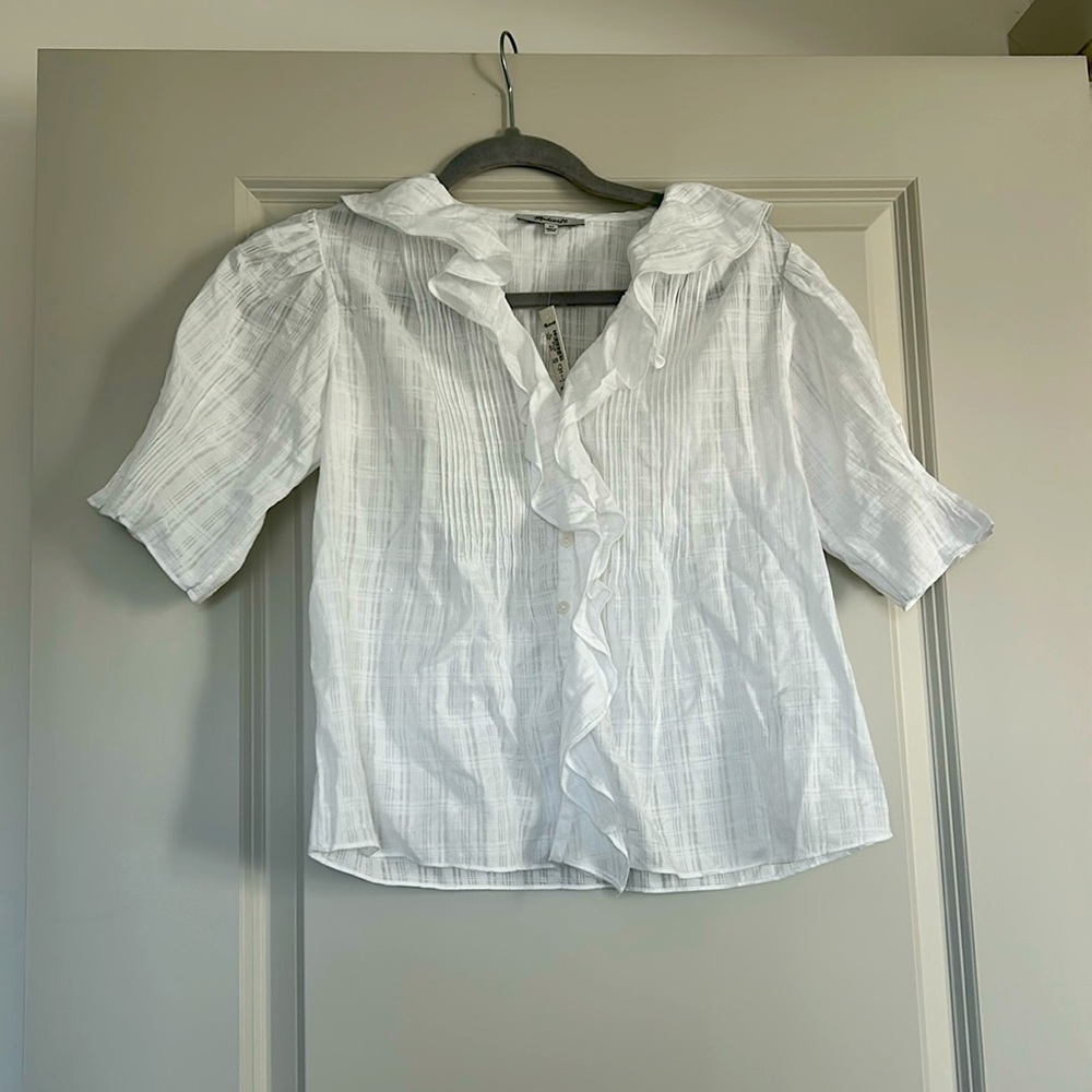 Madewell XS Light Weight Blouse Never Worn